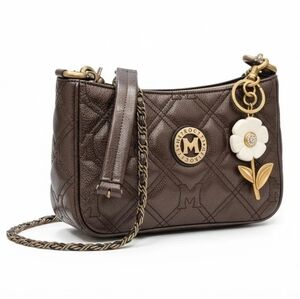 Metrocity Quilted Leather Crossbody Bag